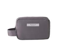 KADSXIYA Large Capacity Cosmetic Bag Waterproof Female Makeup Pouch Organiser Container, Gray, S