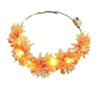 KADSXIYA Luminous Simulated Flower Hairband Thin Side Wedding Headband for Girl Hair