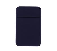 KADSXIYA Mobile Phone Credit Card Wallet Holder Pocket Stick-On Adhesive Elastic Tool, Deep Blue