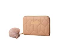 KADSXIYA Multi Slot Handheld Wallet for Women Large Capacity Leather Card Holder, Khaki