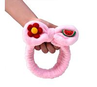 KADSXIYA Plush Bowknot Hairband Velvet Bow Headband Washing Face Elastic Hair Bands