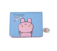 KADSXIYA Pocket Wallet Cute Cartoon Cat Credit Card Holder for Girl Women Card Holder, Blue
