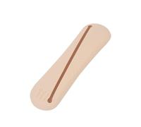 KADSXIYA Portable Face Brush Cosmetic Bag Silicone Travel Makeup Brush Bag for Women, Khaki