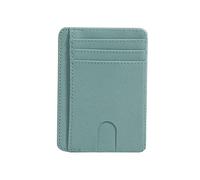 KADSXIYA PU Leather Credit Card Holder RFID Blocking Wallet Money for Case for Men Women, Green
