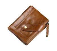 KADSXIYA RFID Blocking Bifold Flip Wallet Minimalist Vintage Front Pocket Wallets, Brown