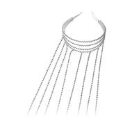 KADSXIYA Rhinestones Hair Chain Tassel Hair Rope Rhinestones Tassel Headband HeadChain