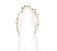 KADSXIYA Short Wedding Veils Princess Simple Wedding Veil for Bride Shower Headscarf, White Hsj6434, 1 Count (Pack of 1)
