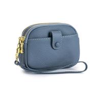 KADSXIYA Wallet Coin Bag Key Bag Coin Wallet Solid Color Purse Christmas Birthday Gift, Denim Blue
