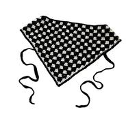 KADSXIYA Women Color Matching Hairband Crochet for Triangle Bandanas Headband Elasticity