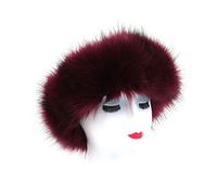 KADSXIYA Women Winter Furry Plush Headband with Elastic Multicolored Ear Warmer Earmuffs