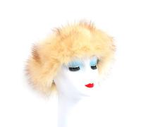 KADSXIYA Women Winter Furry Plush Headband with Elastic Multicolored Ear Warmer Earmuffs