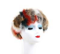 KADSXIYA Women Winter Furry Plush Headband with Elastic Multicolored Ear Warmer Earmuffs