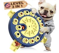 KADTC Puzzle Toys Level 3 in 1 Advance Complicated for Smart Small/Medium/Large Dogs Keep Busy Puppy Boredom Busters Interactive Brain Mental Stimulation Mentally Stimulating Games Pet Enrichment Toy