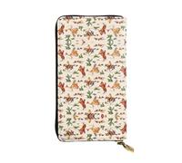 KadUe Cowboy Ride Horse Leather Wallet Fashionable Women's,Multiple Compartments for Cards and Cash Credit Cards,