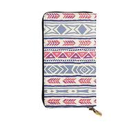 KadUe Plain Geometric Floral Pattern Leather Wallet Fashionable Women's,Multiple Compartments for Cards and Cash Credit Cards,