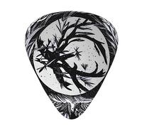 KadUe The Abstractionist Tree Fashion Colour Guitar Picks 12 Packï¼Œ For Acoustic Guitar Electric Guitar Ukulele.One Size