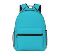 KadUe Unisex Classical Basic Travel Backpack For Teens Boys Girls School Backpack Azure