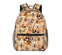 KadUe Unisex Classical Basic Travel Backpack For Teens Boys Girls School Backpack Labrador Retriever Dogs