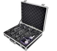 Kadxyan Cupping Set, 14pcs Suction Cups Jar Vacuum Cupping Kit, Chinese Vacuum Cupping Device with Suitcase, for Full Body Massage Relax, Pain Relief, Physical Therapy, for Massage Therapists