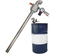 Kadxyan Drum Air Operated Oil Transfer Pump, Stainless Steel Pneumatic Chemical Pump, 4" Drum Pump, Can Transport Diesel, Water, Engine Oil, Hydraulic Oil, Gear Oil and Other Conventional Liquids