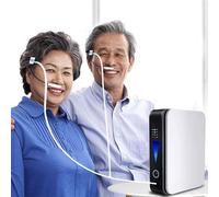 Kadxyan Portable Oxygen Machine 1 L/min Adjustable Oxygen Concentrator Silent Work for Home Personal Careand Travel Use Car Air Purifier