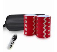 Kadxyan Reaction Training Lights, Agility Training Equipment, 10 Light+1 Remote Control, 4 Modes, Hand-Eye Coordination Training, for Football, Boxing, Fitness, Sports Training