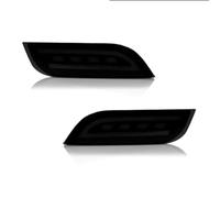 KAEDDVN Car Rear Reflector Compatible With Subaru For Legacy 2009 2010 2011 2012 2013 2014 For Impreza 2007 2008 2009 2010 Rear Bumper Reflectors Lights Lens(Black)