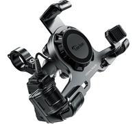 Kaedear Motorcycle Phone Mount, QI Wireless Charging, Aluminum, Anti-Vibrations, USB Charging, Quick Release Button, Durable, Anti-Theft Mount, Ultima Blade KDR-M27PA (Black)