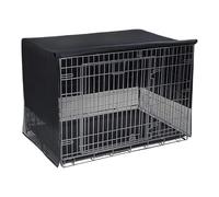 Käfigabdeckung - 4-seitig atmungsaktives wasserdichtes Oxford-Gewebe | Transportboxbezug - Kleine bis mittelgroße Hunde Katzen Kitten Schutz - Zuhause Wohnzimmer Apartment Innen Außen Hülle