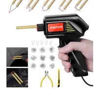 KAEFUYS 170W 220V Plastic Welding Kit Plastic Welder Gun 805Pcs Hot Staples Welding Repairing Machine for Car Bumper Plastic Crack Repair