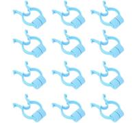 KAEGOUSY 6 Pcs Nose Stop Clips Plastic Foam Nose Clips Nose Bleed Stopper Nasal Clip for Accidental or Emergency Condition