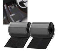 KAEGREEL Self Adhesive Hook and Loop Tape for Car and RV, High Temperature Resistant Sticky Tapes for Car Mats, Window Shades, Seat Covers, Ideal for Smooth Surfaces, 11CM Wide 2M Long