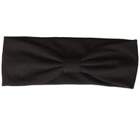 KAEHA SUN-071-09 Scarf in the Head Hair Band Solid Colour Bow Tie Wide Wing Headband, Black
