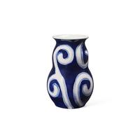 Kähler Design 695012 Tulle Vase Porcelain 13 x 8.5 x 8.5 cm Blue