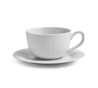 Kähler Hammershøi cup with saucer white