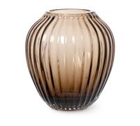 Kähler Hammershøi glass vase 14 cm Walnut