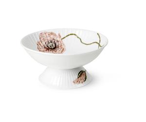 Kähler Hammershøi Poppy bowl on foot Ø16 cm White