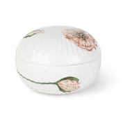 Kähler Hammershøi Poppy box Ø12 cm White-decor