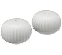 Kähler Hammershøi Salt and Pepper Shaker Set H5 cm Danish Handmade White