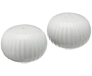 Kähler Hammershøi Salt and Pepper Shaker Set H5 cm Danish Handmade White