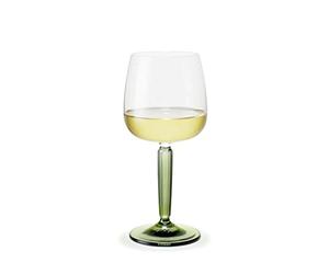 Kähler - Hammershøi White Wine Glas Green 35 cl, 2 pc (693074)