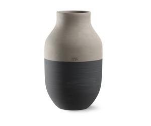 Kähler Omaggio Circulare Vase H31 cm Anthracite grey