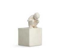 Kähler The Curious Character Sculptures Height 12.5 cm Unglazed, White