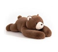 Kaelorae Weighted Plush Animal Toy for Anxiety Relief, Red Panda Teddy Bear Sensory Stuffed Toy for Kids & Adults, Sloth Dinosaur Hugging Pillow for Sleep Support & Calm (Brown Bear, 65cm)