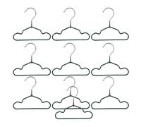 Kaeltsyn 10 Pack Pet Clothing Hanger PVC Coating 15/20 / 25CM Display Hangers Rack Supplies Garment Storage Rack Coat Holder Hanger
