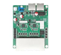 Kaeltsyn 10 Port Gigabit Networking Switches 8 Port PoEs DC9-60V Input for Various Networking Needs Tiny Poet Switches