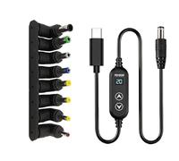 Kaeltsyn 100W Type C PD100W to DC5V-20V Power Supply Cable with Real Time Display and Protections Power Supply Cable