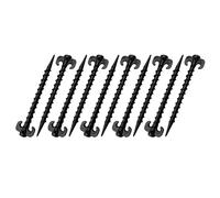Kaeltsyn 10Pcs Heavy Duty Tent Nails, Stakes Pegs Ground, Hard Ground, Screw in for Camping Camping Stakes