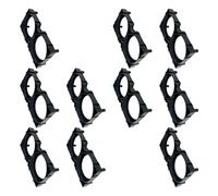 Kaeltsyn 10Pcs Modulars Battery Holder Precisely Molded ABS Components Reliability Protections for 60144 Management Case Componentized Planner