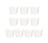 Kaeltsyn 10PCS Succulents Flowerpots for Small Plan Perfect for Home Study Desk Decoration Balcony Use Flower Pots